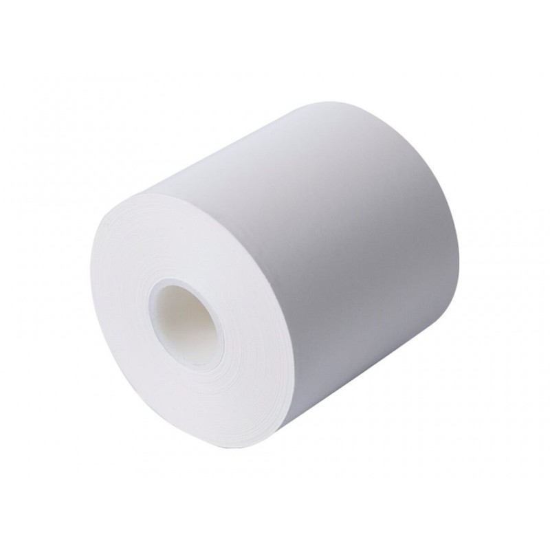 BROTHER Continuous DT linerless roll white 80mm x 51.8m 32 rolls BROTHER Continuous DT linerless roll white 80mm x 51.8m 32 rolls