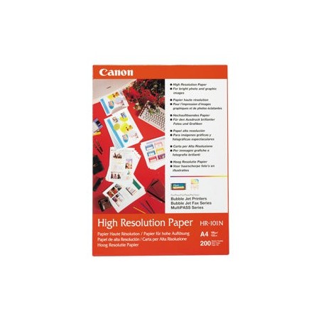 CANON 1033A002 Papier Canon HR101 High Resolution Paper 106g A4 50ark CANON 1033A002 Papier Canon HR101 High Resolution Paper 106g A4 50ark