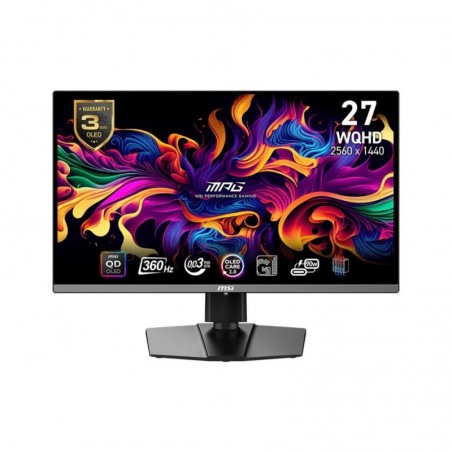 Monitor MPG 271QRX QD-OLED 26.5 cala/LED/WQHD/FLAT/360Hz/Czarny Monitor MPG 271QRX QD-OLED 26.5 cala/LED/WQHD/FLAT/360Hz/Czarny
