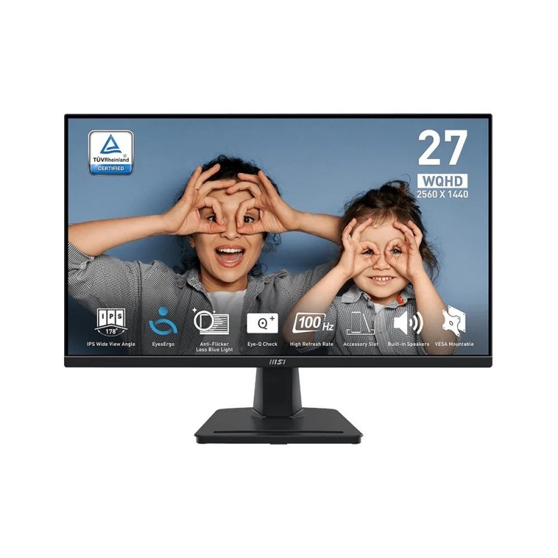 Monitor PRO MP275Q 27 cali/LED/QHD/FLAT/100Hz/Czarny Monitor PRO MP275Q 27 cali/LED/QHD/FLAT/100Hz/Czarny