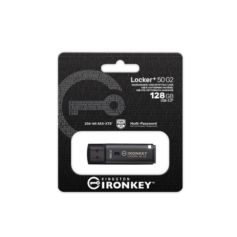 Pendrive 128GB IronKey Locker+50 G2 AES-256 FIPS 197 