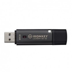 Pendrive 64GB IronKey Locker+50 G2 AES-256 FIPS 197 Pendrive 64GB IronKey Locker+50 G2 AES-256 FIPS 197