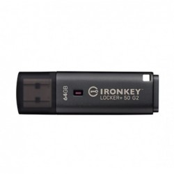 Pendrive 64GB IronKey Locker+50 G2 AES-256 FIPS 197 Pendrive 64GB IronKey Locker+50 G2 AES-256 FIPS 197