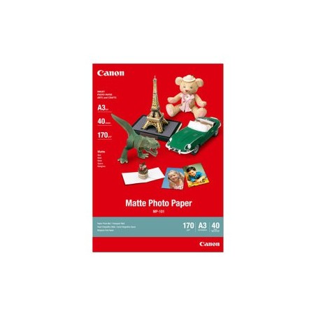 CANON 7981A008 Papier Canon MP101 Photo Paper Matte 170g A3 40ark CANON 7981A008 Papier Canon MP101 Photo Paper Matte 170g A3 40ark