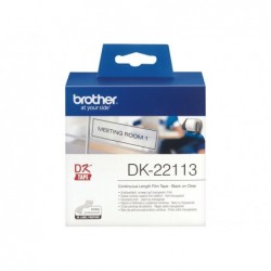 BROTHER DK22113 Taśma Brother Film Clear Film tape 62mm x 15.24 M
