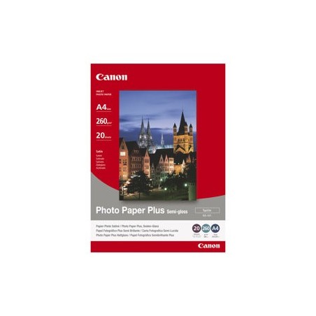 CANON 1686B018 Papier Canon SG201 Photo Paper Plus Semi-glossy 260g 20x25cm 20ark