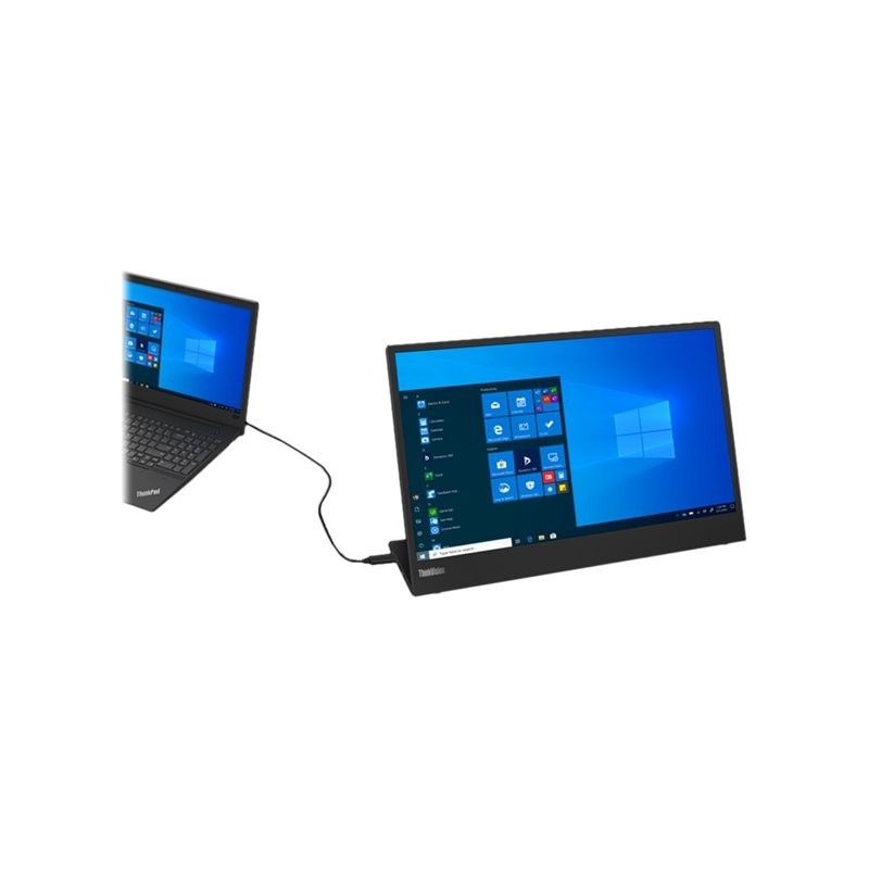 LENOVO ThinkVision M15 15.6inch 1920x1080 FHD WLED 16:9 250cd/m2 700:1 6ms 2xUSB-C ACTIV (P) LENOVO ThinkVision M15 15.6inch 1920x1080 FHD WLED 16:9 250cd/m2 700:1 6ms 2xUSB-C ACTIV (P)