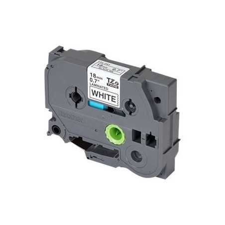 BROTHER TZE241 Brother TZE241 Banda laminata 18 mm BLACK ON WHITE BROTHER TZE241 Brother TZE241 Banda laminata 18 mm BLACK ON WHITE