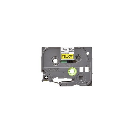 BROTHER TZE631 Brother TZE631 Banda laminata 12mm BLACK ON YELLOW