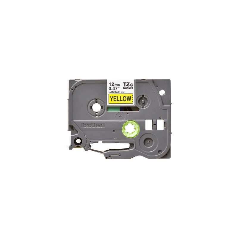 BROTHER TZE631 Brother TZE631 Banda laminata 12mm BLACK ON YELLOW