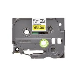 BROTHER TZE631 Brother TZE631 Banda laminata 12mm BLACK ON YELLOW