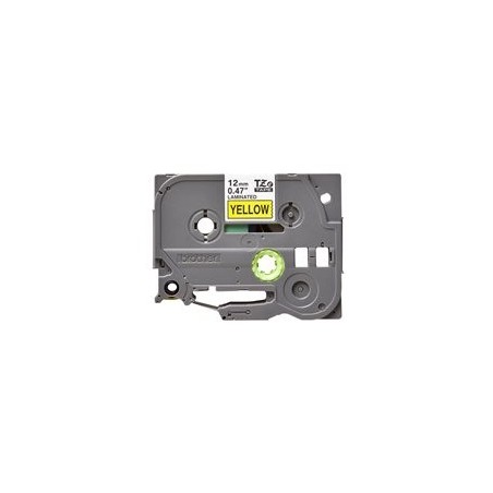 BROTHER TZE631 Brother TZE631 Banda laminata 12mm BLACK ON YELLOW