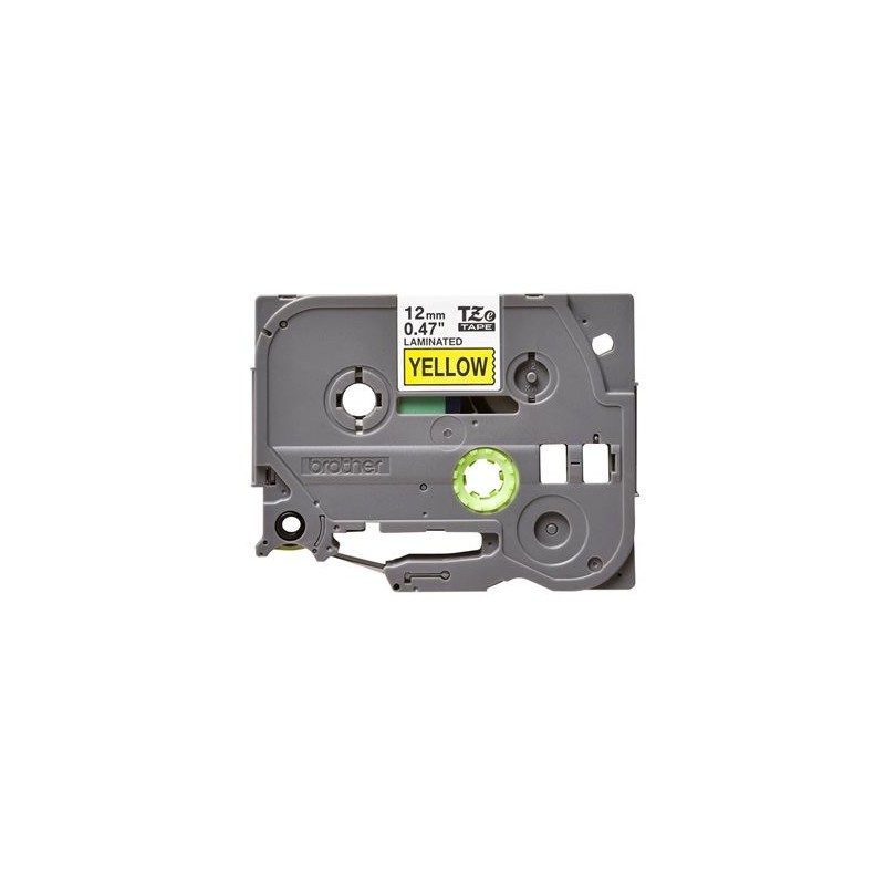 BROTHER TZE631 Brother TZE631 Banda laminata 12mm BLACK ON YELLOW