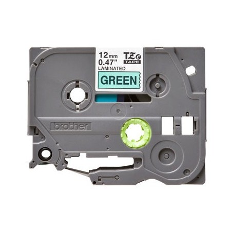 BROTHER TZe731 Taśma Brother 12mm BLACK ON GREEN BROTHER TZe731 Taśma Brother 12mm BLACK ON GREEN