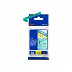 BROTHER TZe731 Taśma Brother 12mm BLACK ON GREEN BROTHER TZe731 Taśma Brother 12mm BLACK ON GREEN