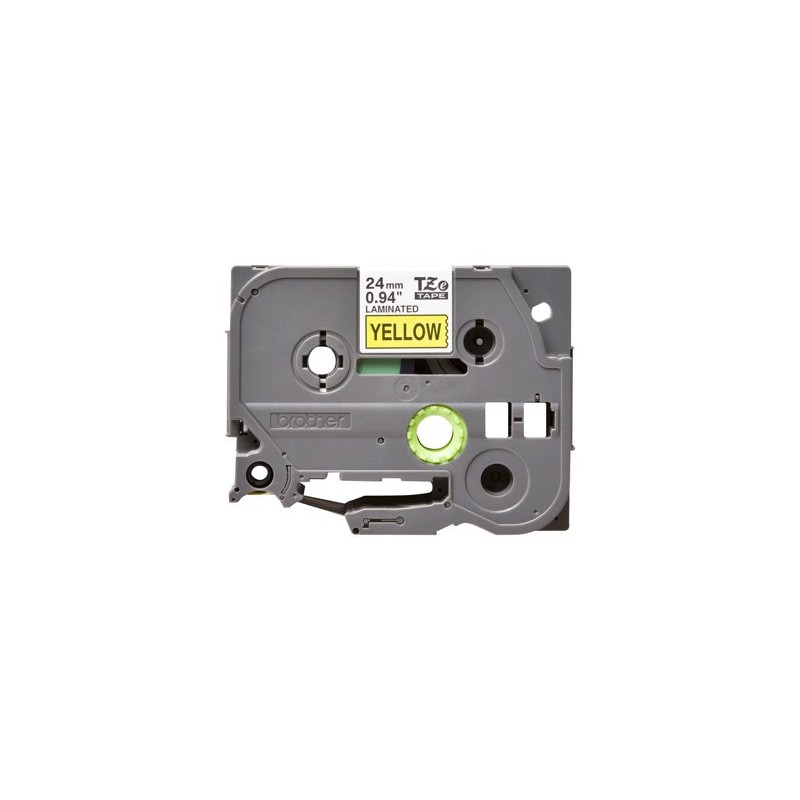 BROTHER TZe651 Taśma Brother 24mm BLACK ON YELLOW