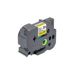 BROTHER TZe651 Taśma Brother 24mm BLACK ON YELLOW