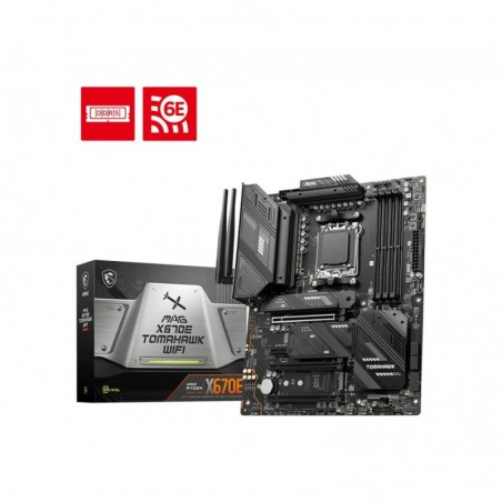 Płyta główna MAG X670E TOMAHAWK WIFI AM5 4DDR5 HDMI/DP ATX Płyta główna MAG X670E TOMAHAWK WIFI AM5 4DDR5 HDMI/DP ATX