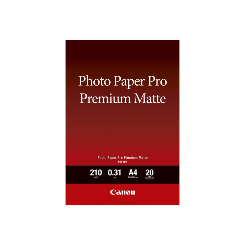 CANON Photo Paper Premium Matte A4 20 sheets