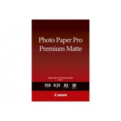 CANON Photo Paper Premium Matte A3 20 sheets CANON Photo Paper Premium Matte A3 20 sheets
