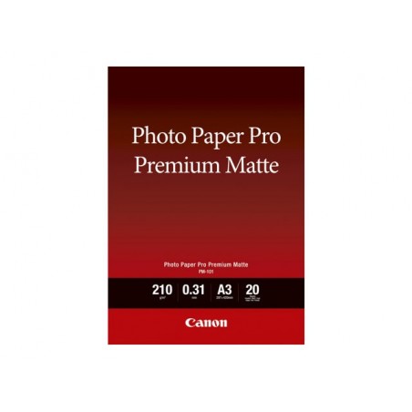 CANON Photo Paper Premium Matte A3 20 sheets CANON Photo Paper Premium Matte A3 20 sheets