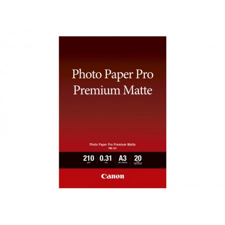 CANON Photo Paper Premium Matte A3 20 sheets CANON Photo Paper Premium Matte A3 20 sheets