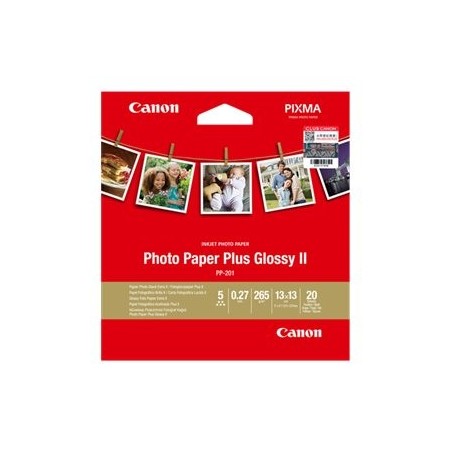 CANON PP- 201 Photo Paper Plus 5x5 inch 20 Sheets