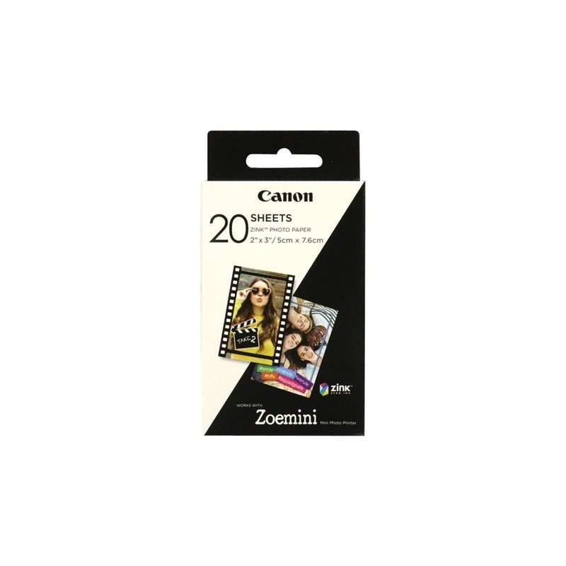 CANON 3214C002 Canon ZINK PAPER ZP-2030 20 SHEETS EXP HB CANON 3214C002 Canon ZINK PAPER ZP-2030 20 SHEETS EXP HB