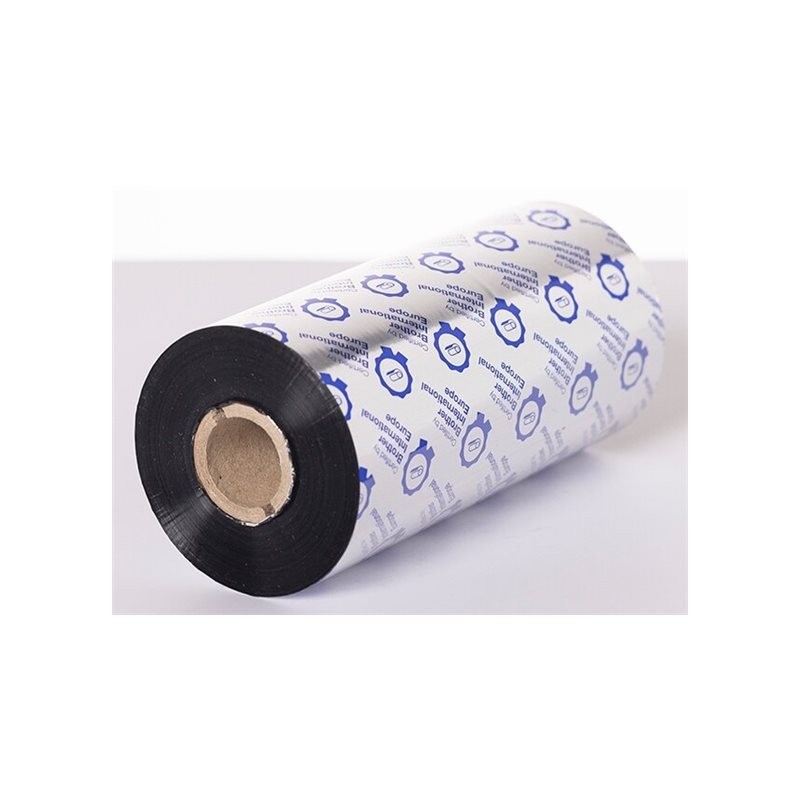 BROTHER Ribbon standard wax width 154mm length 450 meter 5 rolls/box BROTHER Ribbon standard wax width 154mm length 450 meter 5 rolls/box