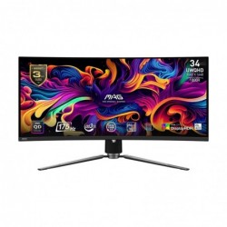 Monitor MAG 341CQP QD-OLED 34 cale/QD-LED/UWQHD/Zakrzywiony/175Hz/Czarny