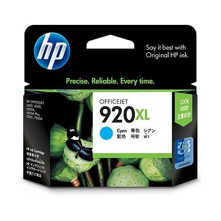 Tusz nr 920 Błękitny (Cyjan) XL CD972AE Tusz nr 920 Błękitny (Cyjan) XL CD972AE