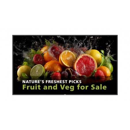 Monitor 86BDL5050D 86'' Public Display 