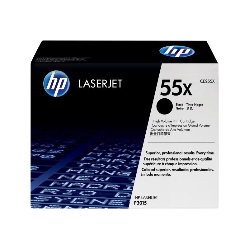 Toner 55X P3015 Czarny 12.5k CE255X 