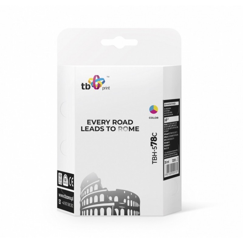 Tusz do HP Nr 78 - C6578AE TBH-578C Kolor ref.