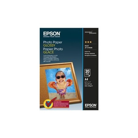 EPSON C13S042538 Papier fotograficzny Glossy 200g A4 20ark EPSON C13S042538 Papier fotograficzny Glossy 200g A4 20ark