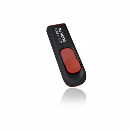 Pendrive DashDrive Classic C008 32GB USB2.0 czarno-czerwone Pendrive DashDrive Classic C008 32GB USB2.0 czarno-czerwone