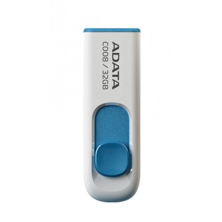 Pendrive DashDrive Classic C008 32GB USB2.0 biało- niebieskie Pendrive DashDrive Classic C008 32GB USB2.0 biało- niebieskie
