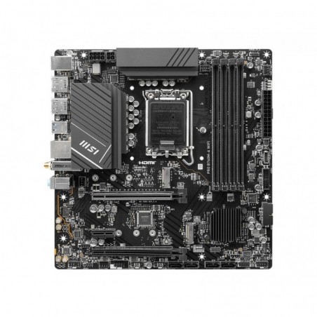 Płyta główna PRO B760M-A WIFI s1700 4DDR5 DP/HDMI mATX Płyta główna PRO B760M-A WIFI s1700 4DDR5 DP/HDMI mATX