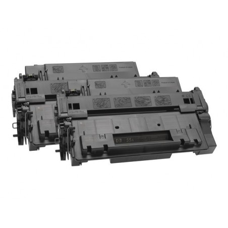 Toner 55X P3015 Czarny CE255XD 12.5k Dwupak Toner 55X P3015 Czarny CE255XD 12.5k Dwupak