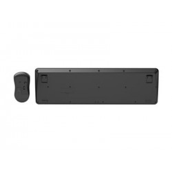 GEMBIRD Gembird zestaw bezprzewodowy klawiatura + mysz Slim Pro Business na biurko czarny układ US