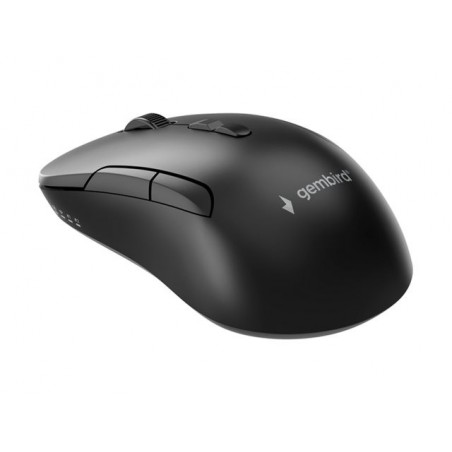 GEMBIRD Mysz bezprzewodowa dual mode 2.4G + BT 7 przycisków kolor czarny