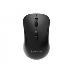 GEMBIRD Mysz bezprzewodowa dual mode 2.4G + BT 7 przycisków kolor czarny