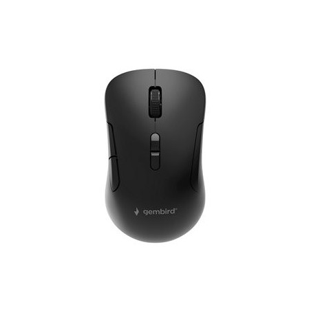 GEMBIRD Mysz bezprzewodowa dual mode 2.4G + BT 7 przycisków kolor czarny