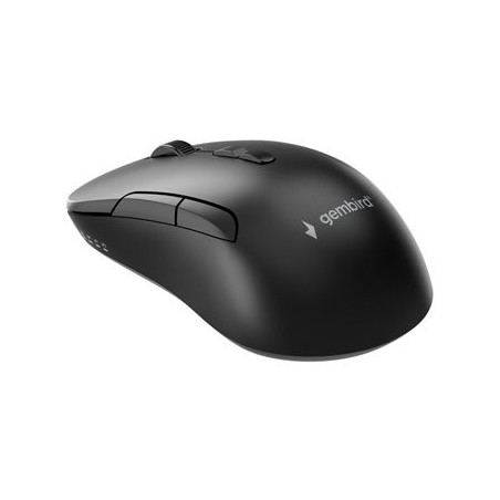 GEMBIRD Mysz bezprzewodowa dual mode 2.4G + BT 7 przycisków kolor czarny