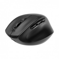 GEMBIRD Bezprzewodowa ergonomiczna mysz tri mode 2.4G + BT + USB 2400DPI 9 przycisków czarna