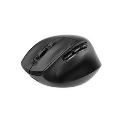 GEMBIRD Bezprzewodowa ergonomiczna mysz tri mode 2.4G + BT + USB 2400DPI 9 przycisków czarna