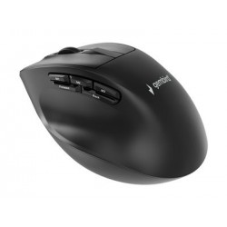 GEMBIRD Bezprzewodowa ergonomiczna mysz tri mode 2.4G + BT + USB 2400DPI 9 przycisków czarna