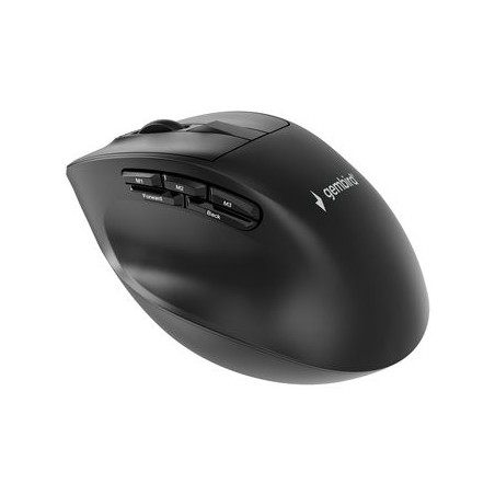 GEMBIRD Bezprzewodowa ergonomiczna mysz tri mode 2.4G + BT + USB 2400DPI 9 przycisków czarna