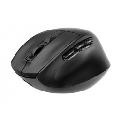 GEMBIRD Bezprzewodowa ergonomiczna mysz tri mode 2.4G + BT + USB 2400DPI 9 przycisków czarna