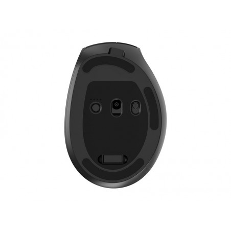 GEMBIRD Bezprzewodowa ergonomiczna mysz tri mode 2.4G + BT + USB 2400DPI 9 przycisków czarna